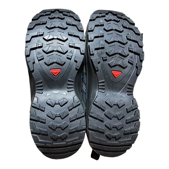 Salomon Shoes Kids 1.5 Black Children Unisex Xa Pro V8 CS WP - Picture 7 of 9